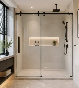 sliding door glass