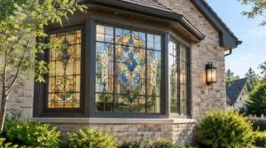 stained glass windows