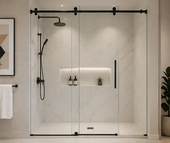 shower door glass