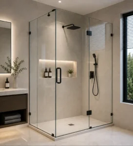 shower glass door