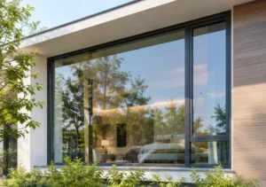 double glass window
