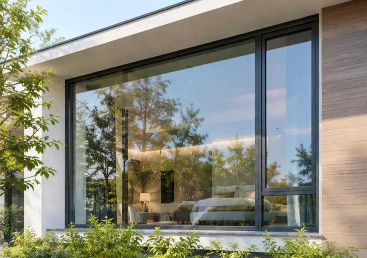 double glass window