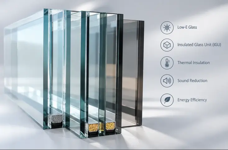 frosted glass